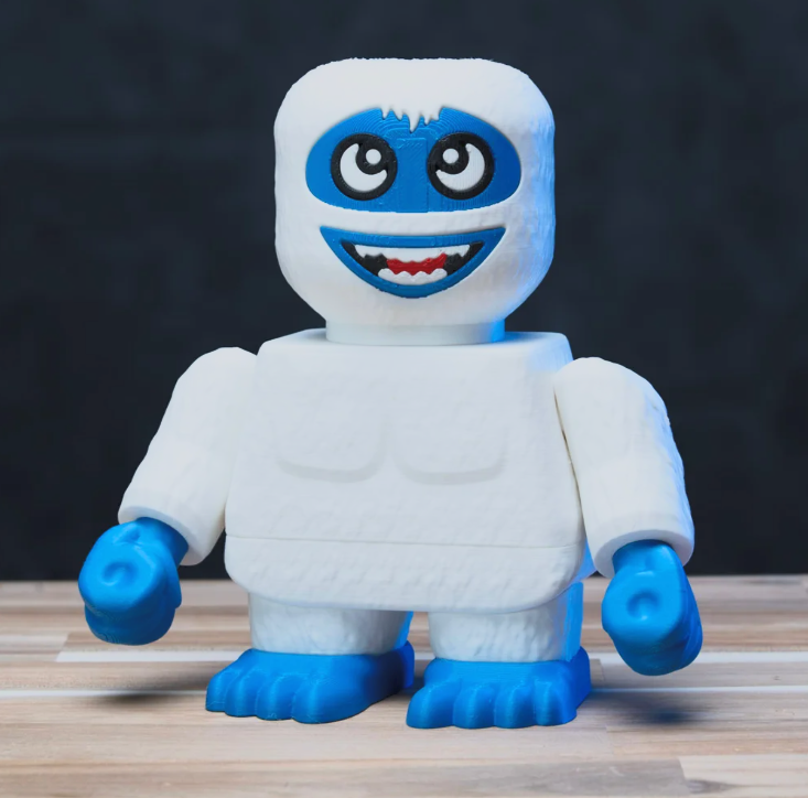 The Abominable Snowchunk – Chunky Yeti Christmas Figure