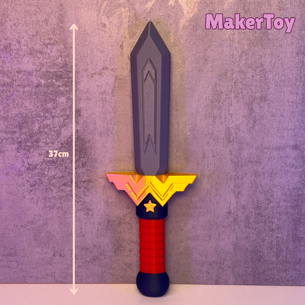 Hero-Style Sword Cosplay Prop - Costume Accessory