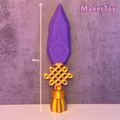 Zoey Fantasy Cosplay Prop | Display Collectible | Fan Gift | Lightweight Cosplay Accessory
