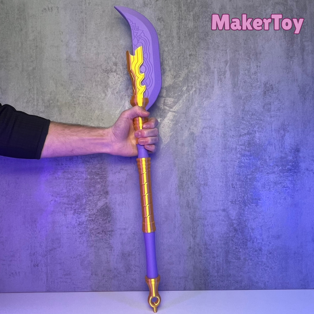 Mira Glaive Cosplay Prop | Fantasy Display | Collector Fan Gift | Lightweight Cosplay Accessory