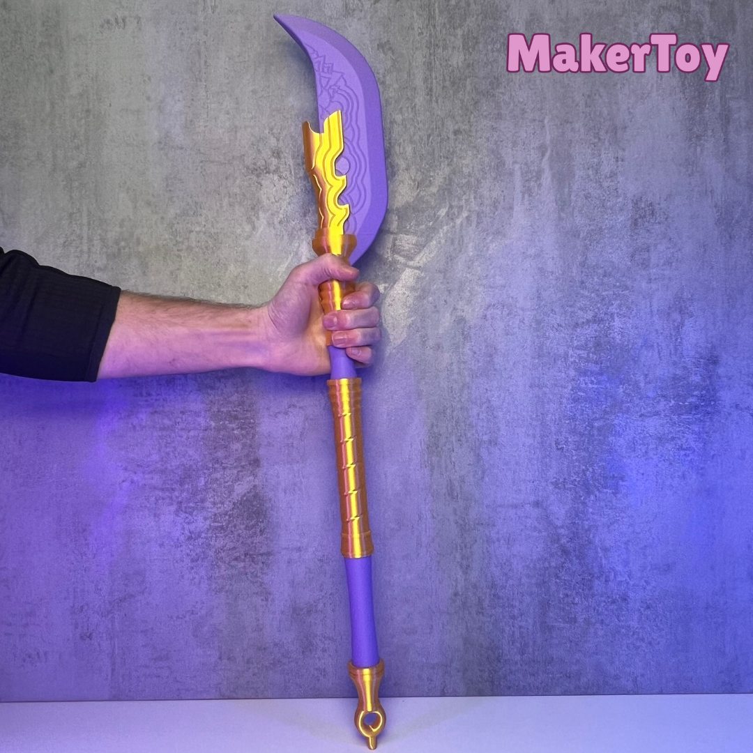 Mira Glaive Cosplay Prop | Fantasy Display | Collector Fan Gift | Lightweight Cosplay Accessory