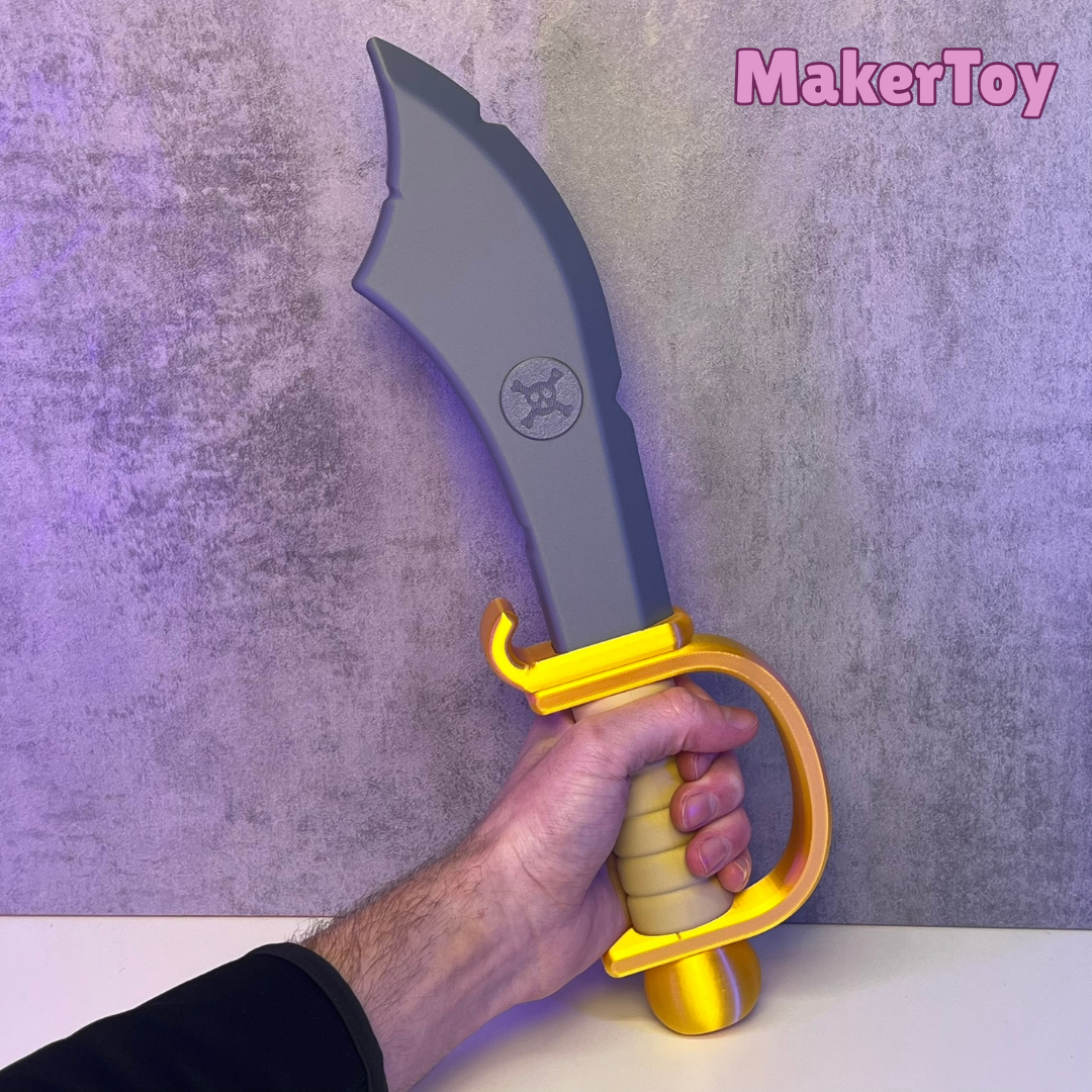 Pirate Cosplay Prop | Pirate Dress-Up Accessory | Pretend Play & Costume Piece