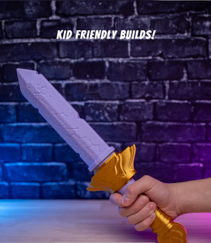 Rumi Sword Replica – K-Pop Demon Hunter Cosplay Prop, Fantasy Weapon