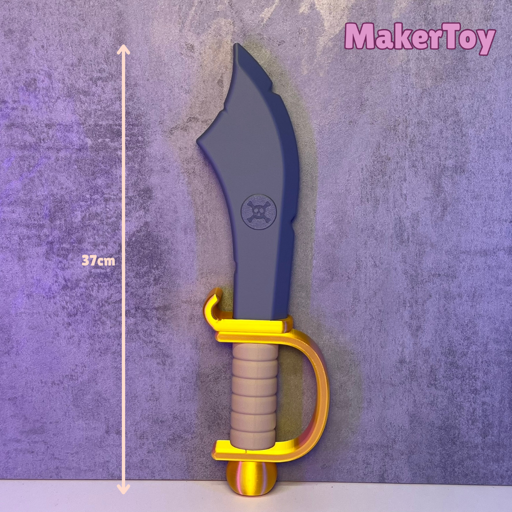 Pirate Cosplay Prop | Pirate Dress-Up Accessory | Pretend Play & Costume Piece