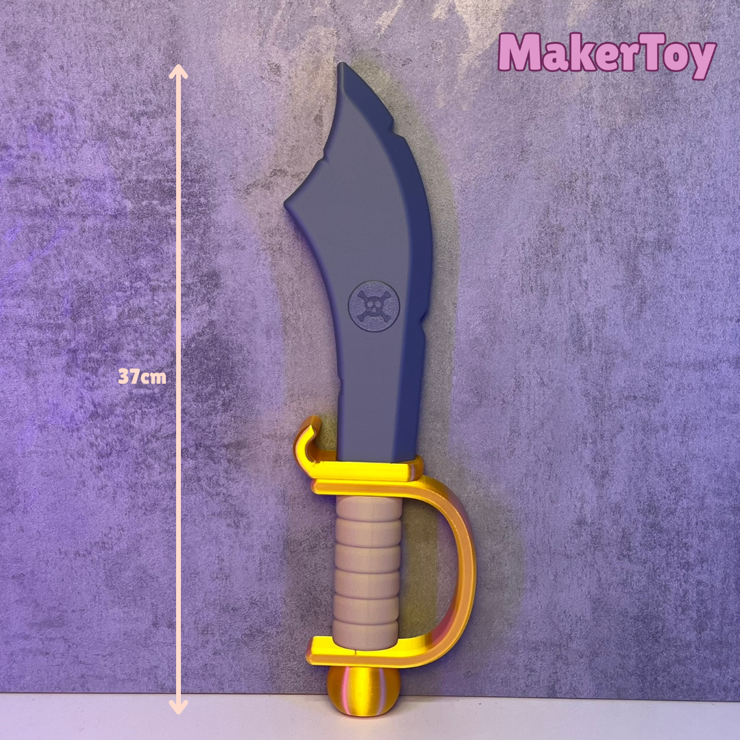 Pirate Cosplay Prop | Pirate Dress-Up Accessory | Pretend Play & Costume Piece