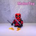 Chunkpool - chunky 3D printed figure