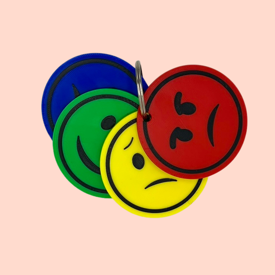 Zones of Regulation Keychain | Emotional Regulation Tool for SEN, Autism & ADHD
