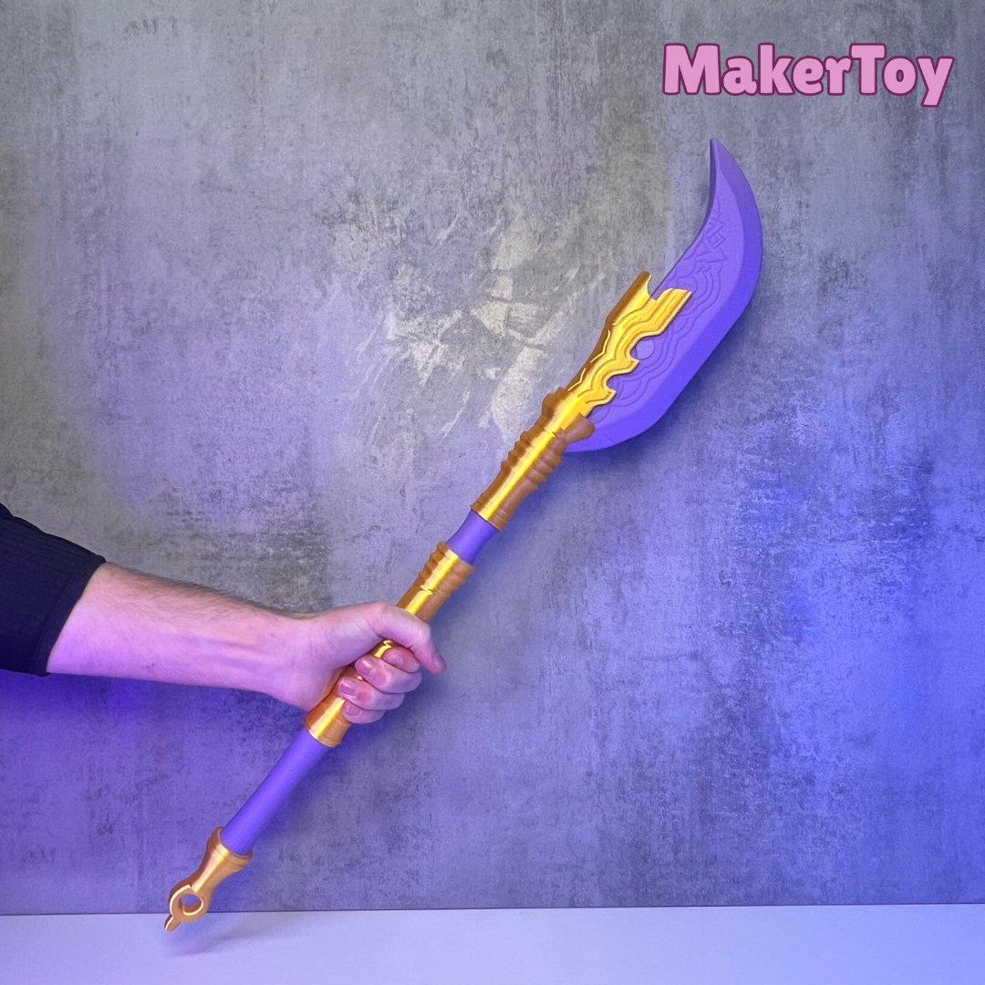 Mira Glaive Cosplay Prop | Fantasy Display | Collector Fan Gift | Lightweight Cosplay Accessory