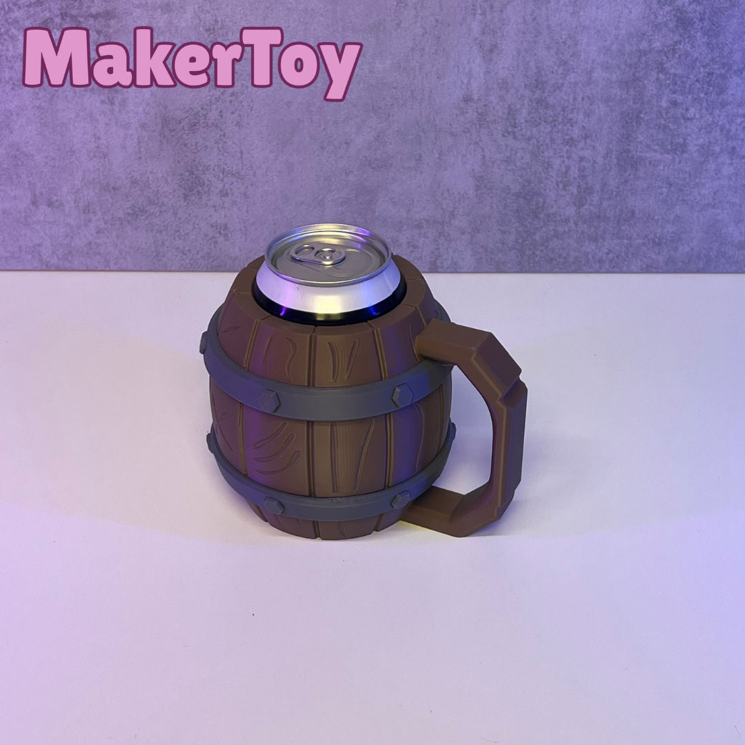 Rum Barrel Can Holder – Pirate Tankard Cooler