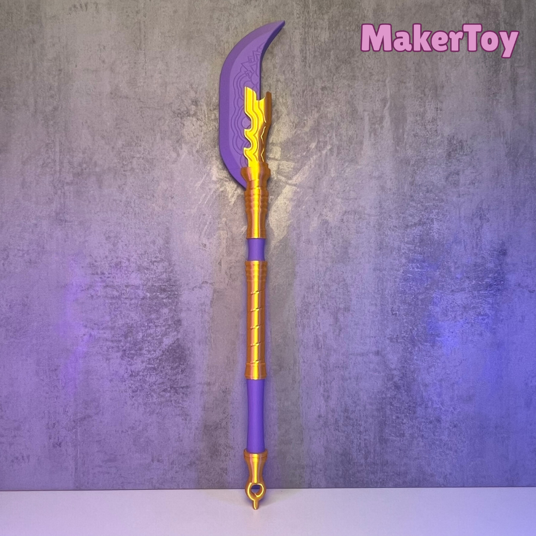 Mira Glaive Cosplay Prop | Fantasy Display | Collector Fan Gift | Lightweight Cosplay Accessory