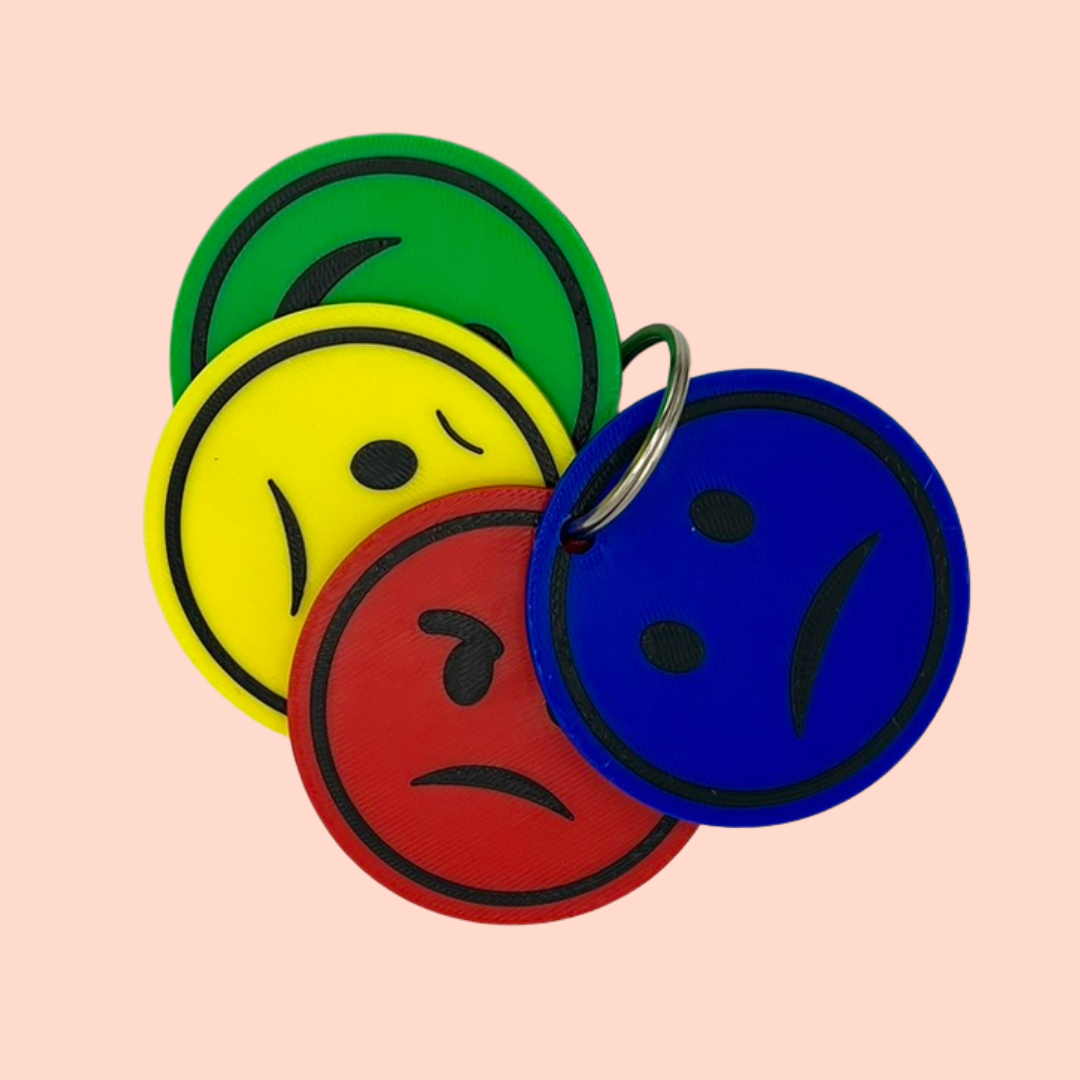 Zones of Regulation Keychain | Emotional Regulation Tool for SEN, Autism & ADHD