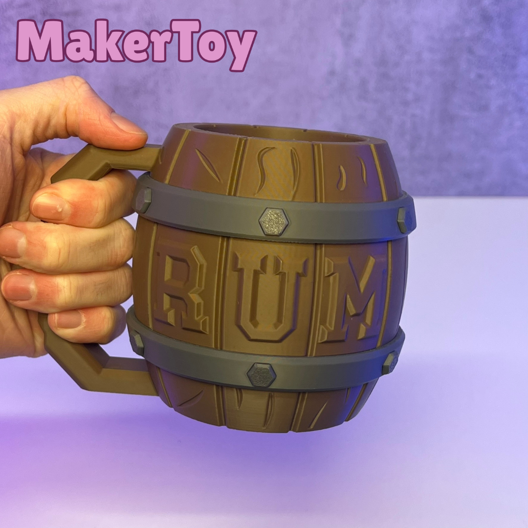 Rum Barrel Can Holder – Pirate Tankard Cooler