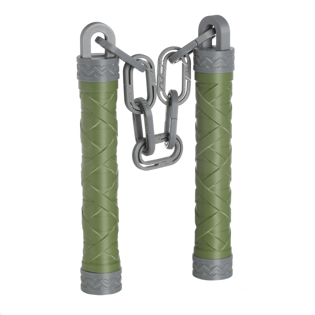 Kurogane Nunchucks Prop – Plastic Martial Arts Cosplay Weapon, Safe Nunchaku for Costume & Display