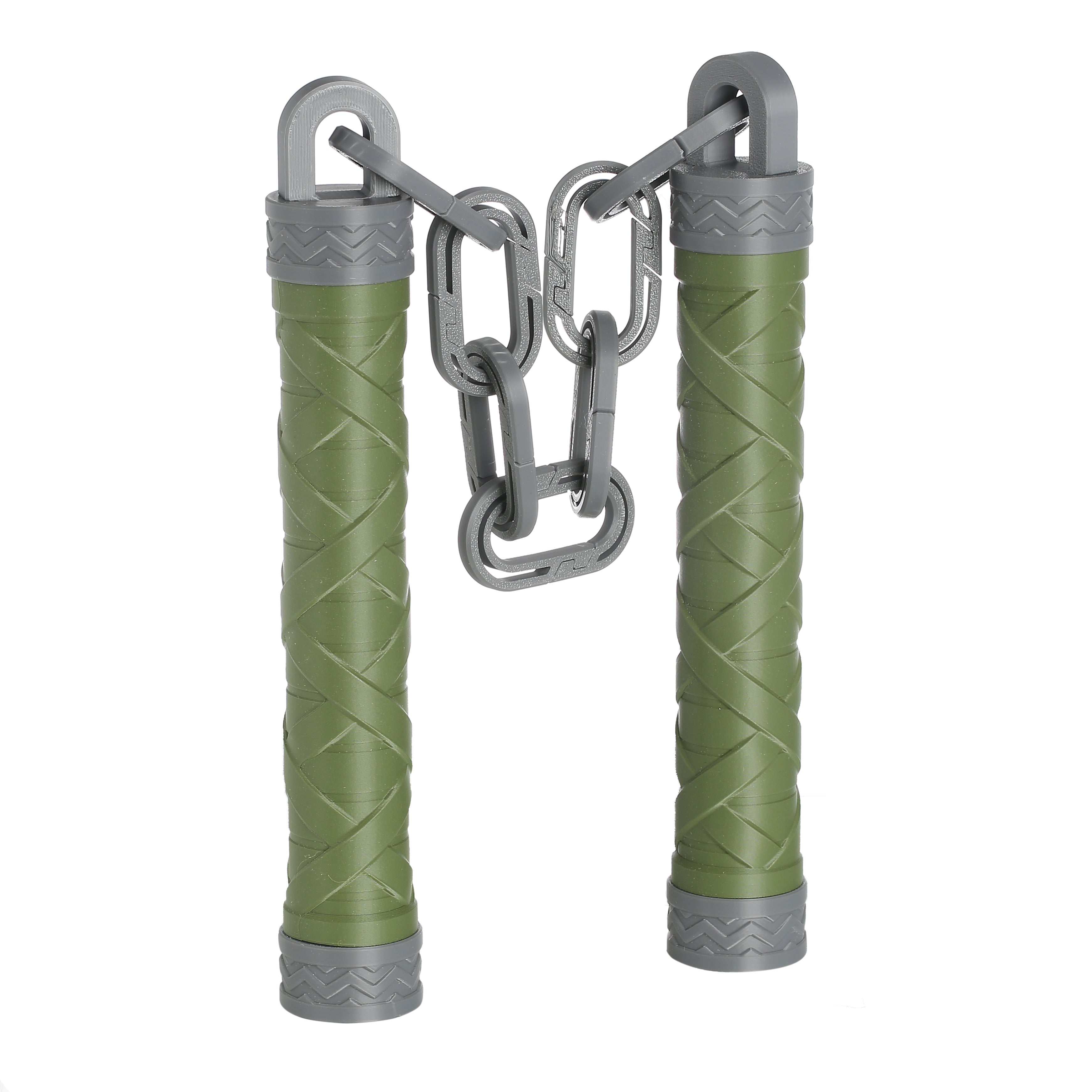 Kurogane Nunchucks Prop – Plastic Martial Arts Cosplay Weapon, Safe Nunchaku for Costume & Display