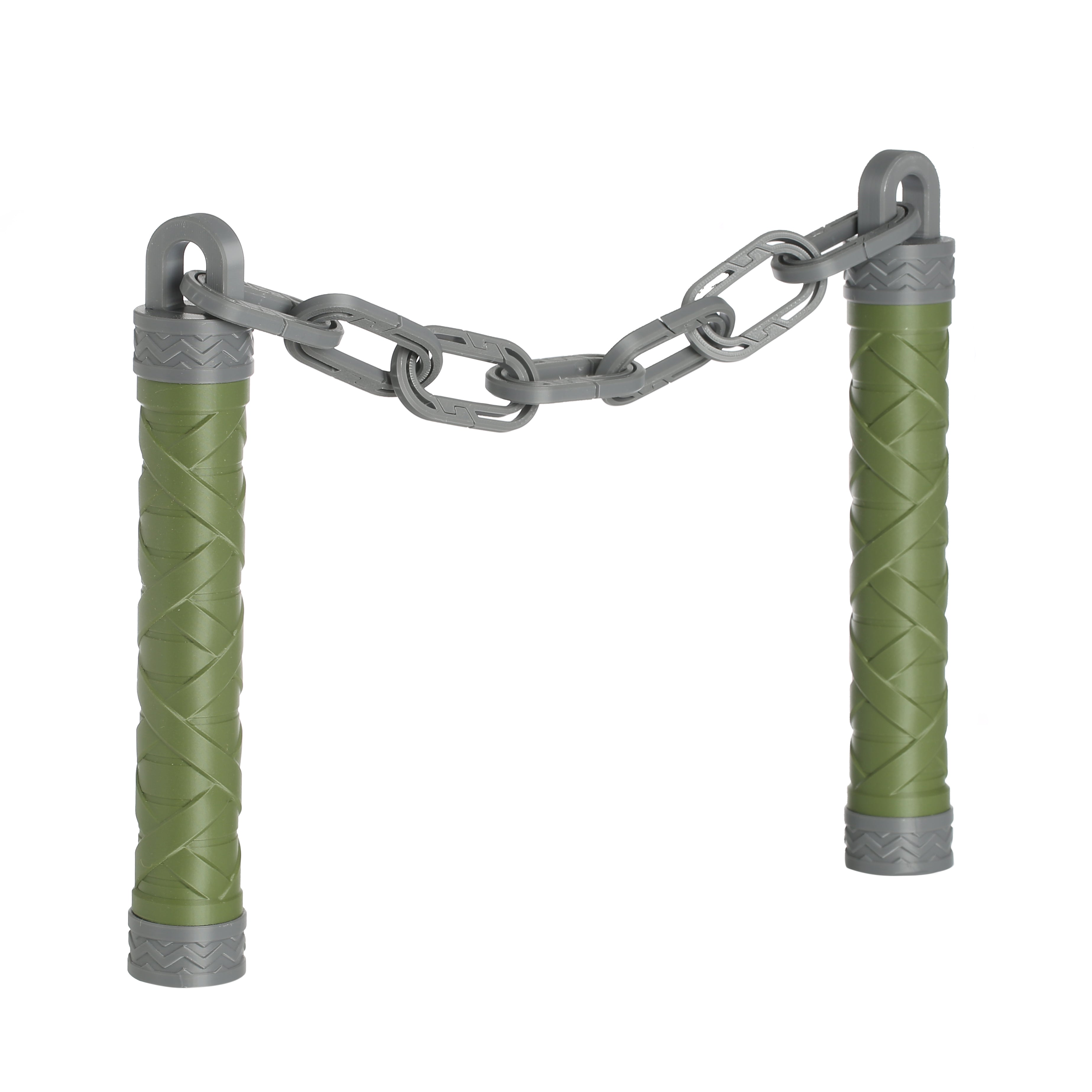 Kurogane Nunchucks Prop – Plastic Martial Arts Cosplay Weapon, Safe Nunchaku for Costume & Display