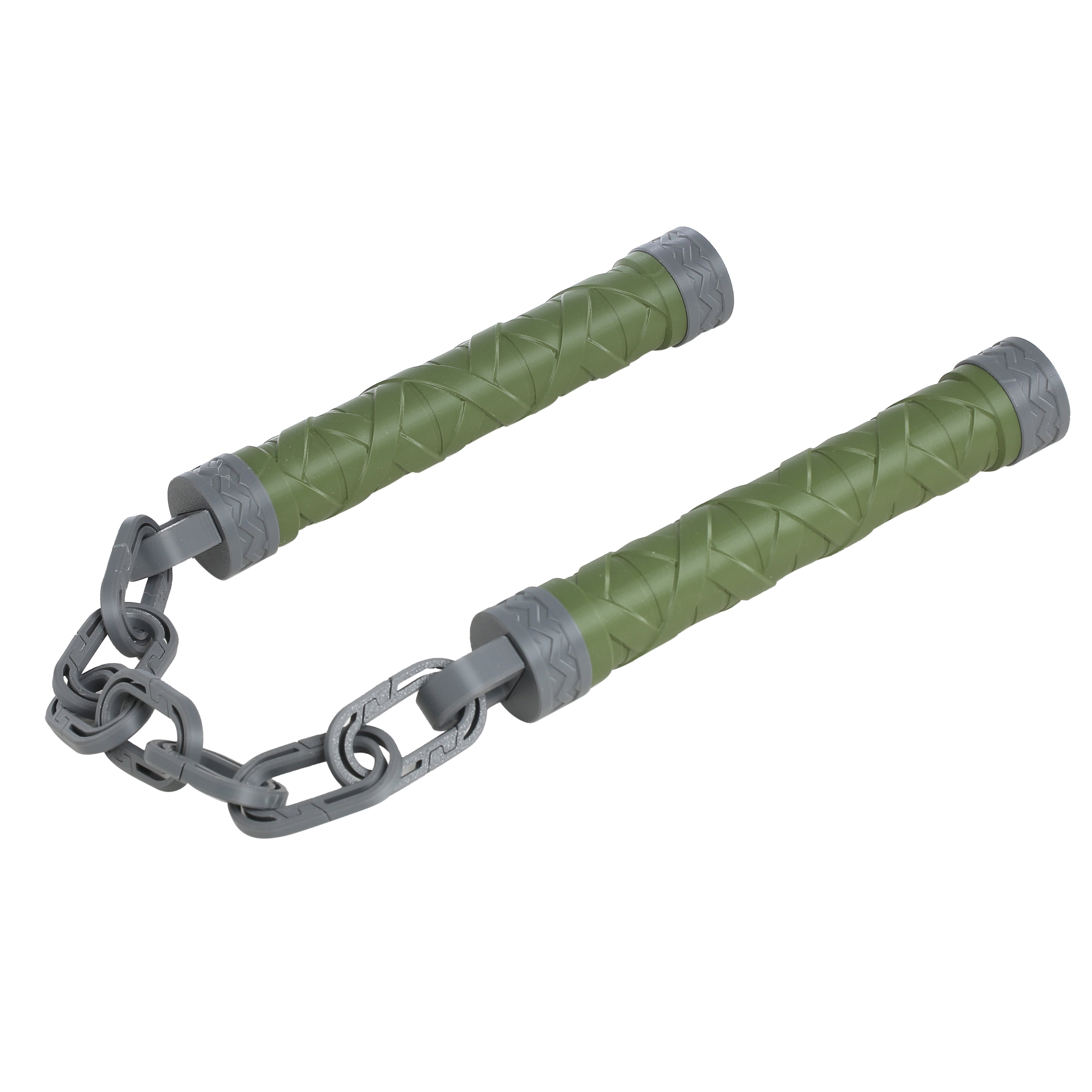 Kurogane Nunchucks Prop – Plastic Martial Arts Cosplay Weapon, Safe Nunchaku for Costume & Display