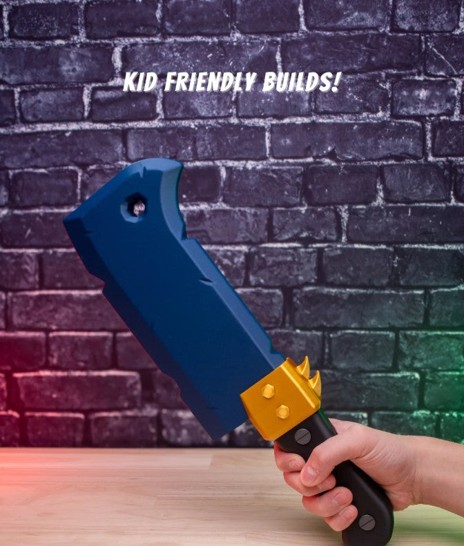 Butcher Cleaver Toy Prop – Halloween, Cosplay & Roleplay