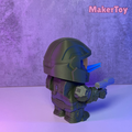 Master Chunk – Chunky Green Sci-Fi Super-Soldier Figure