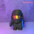 Master Chunk – Chunky Green Sci-Fi Super-Soldier Figure