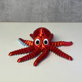 Cute Articulated Octopus - Poseable Wiggly Fidget Toy