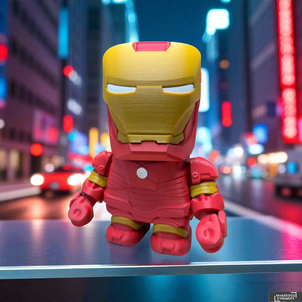 Iron-Chunk - chunky 3D printed figure
