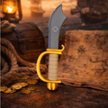 Pirate Toy Sword for Kids – Safe Pretend Play Cutlass | Pirate Dress Up Accessory | Imaginative Play Toy