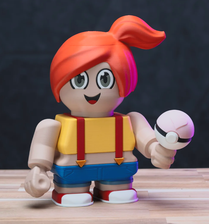 Chunky Misty – Chunky Water Gym Leader Figure