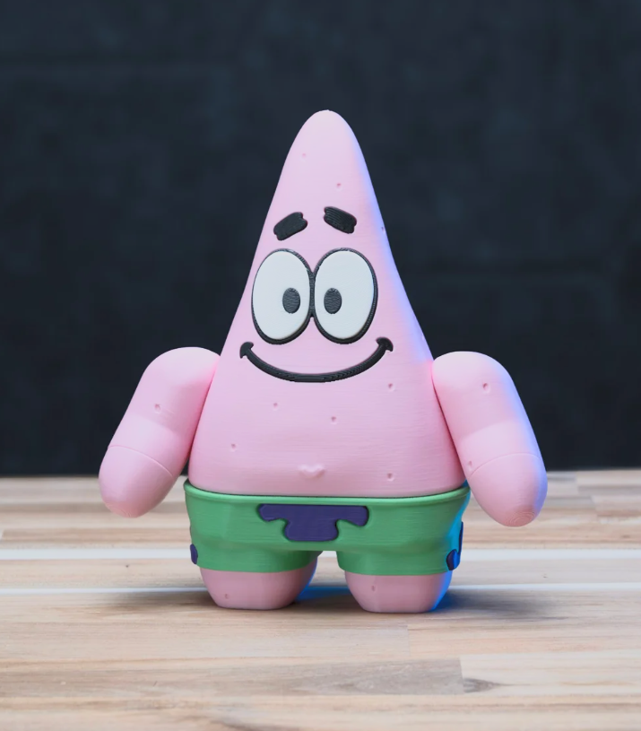 Patrick Chunk – Chunky Pink Starfish Figure