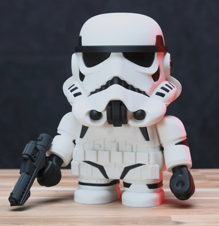 Stormchunker – Chunky White-Armoured Trooper Figure