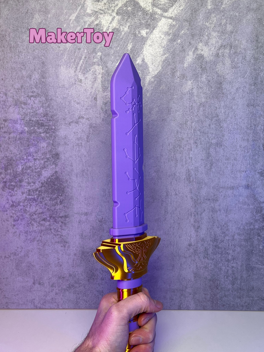 Rumi Sword Replica – K-Pop Demon Hunter Inspired Fantasy Cosplay Prop