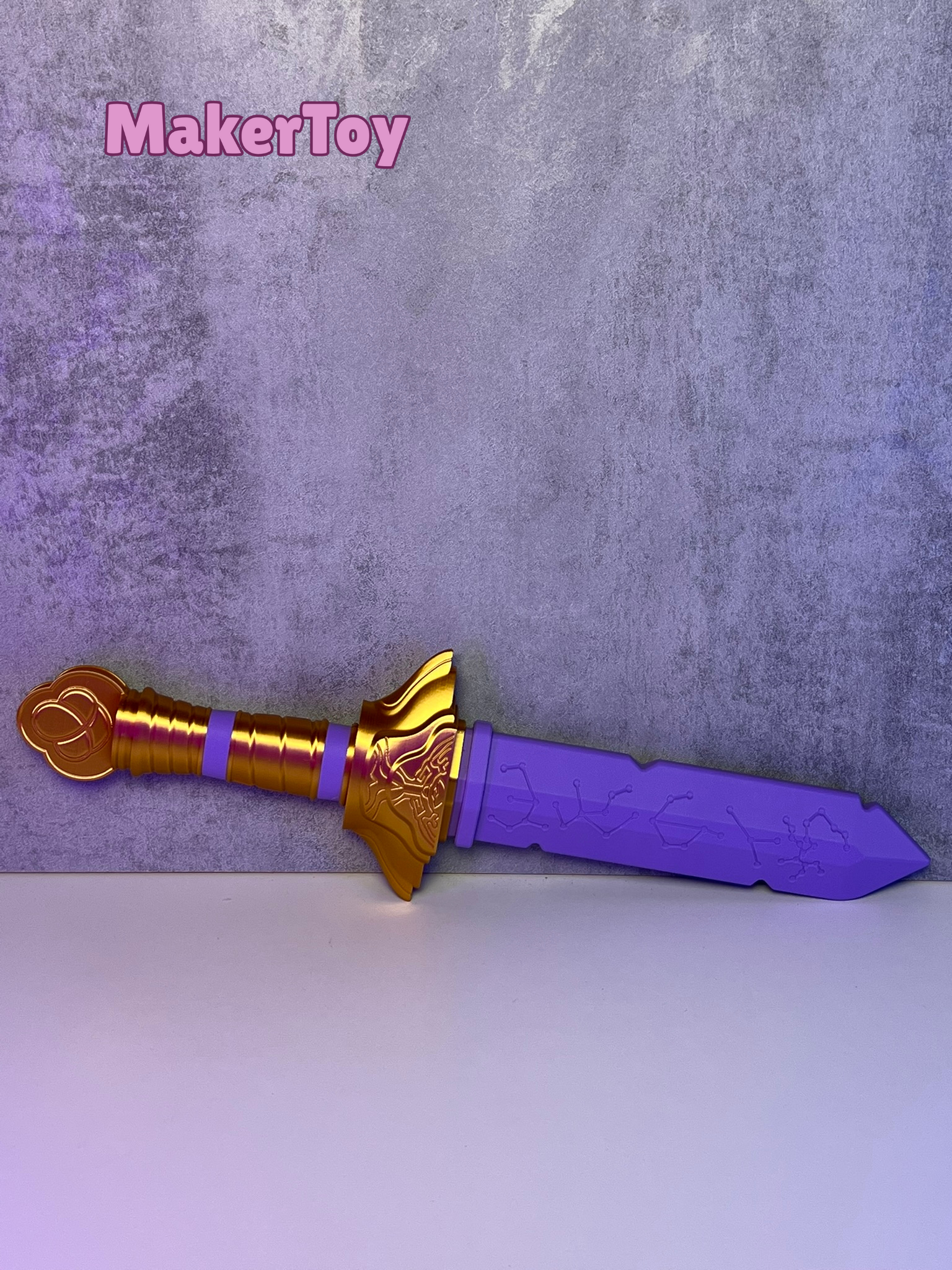 Rumi Sword Replica – K-Pop Demon Hunter Inspired Fantasy Cosplay Prop