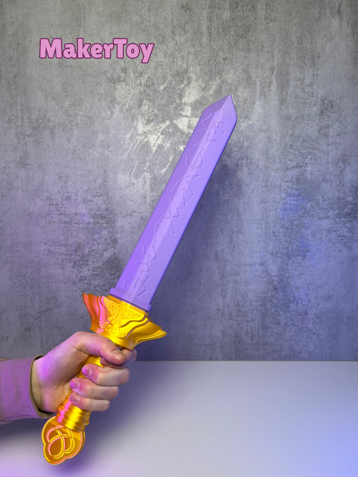 Rumi Sword Replica – K-Pop Demon Hunter Inspired Fantasy Cosplay Prop