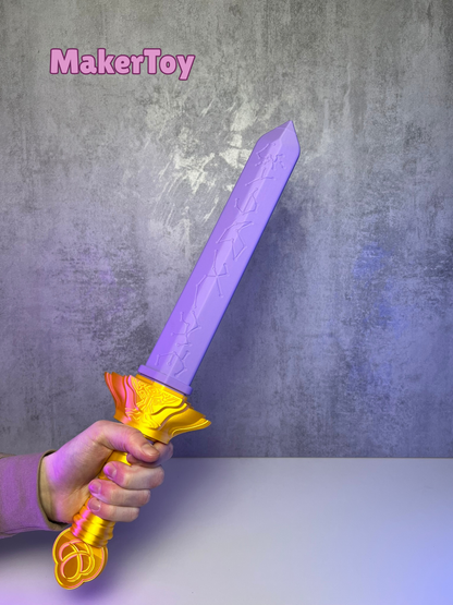 Rumi Sword Replica – K-Pop Demon Hunter Inspired Fantasy Cosplay Prop